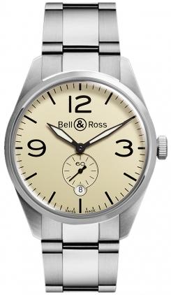 Beige origine Bracelet Bell&Ross Vintage montre Hommes